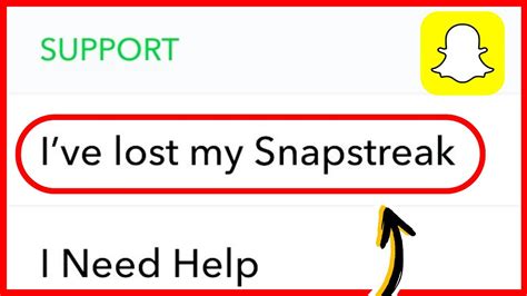 i lost my snapstreak